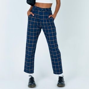 Princess Polly Thrills Camden Check Plaid Pants 6